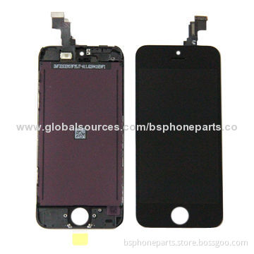 LCD for iPhone 5C, black, original, with good service, 100% tested